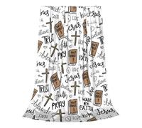 Generico Jesus Blanket | Warm Soft Lightweight Decoration Religious Theme with Jesus - Religious Cloak Throwing - for Travel Home Indoor Outdoor Prayer Decorations