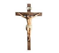 Generico Jesus Home - Detailed Artisan Finish, Elegant Religious Design, Compact Interior Size, Decorative Piece | Spiritual Home Decorations for Walls, Tables, Bookcases, and
