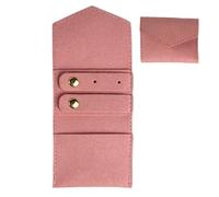 Genérico Jewelry Travel Case - Foldable and Portable for Bracelets,Ring Case with Travel Organizer