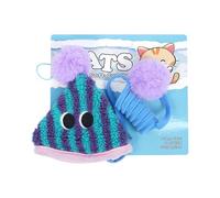 Genérico Jouet À Porte Pour Chat | Enrichissement À Corde Élastique Extensible - Avec Balle Et Ressort, Jouets Interactifs 22 PoucesChats | Exercise, Intérieur, Chambre, Salon, Cage Animal