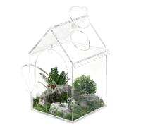 Generico Jumping Spider - Robust Crystalline Polymer, Watertight Box, Observation Ship, Attic Breathable for Arachnid Quarantine Escape Proof | Excellent Supplied with Leaf Dec