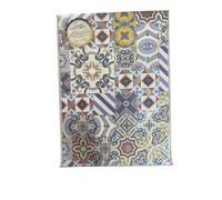 Generico Kartos A5 Lisbon Notepad, Decorative Tiles, 15 x 21 cm, 50 Sheets White