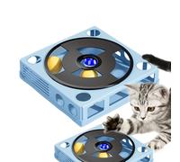 Genérico Katzen-Puzzle-Spielzeug - 25 x 25-Puzzle for Katzen | Katzenspielzeu, Leckerli-, Labyrinth-Box | Puzzlespiel Phonograph Interaktives Katzenspielzeug, Katzenspielzeug zur Bereic
