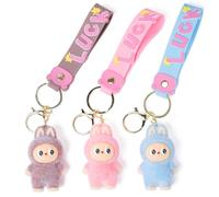 Generico Kawaii Miniature Character Surprise Keyring | Blind Box Collectible Fantasy Doll Inspired | Original Gift for Girls Boys Friends | La_bu_xu