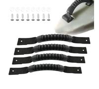 Generico Kayak Handle, 4 Pieces Nylon Heavy Handles with Screws, Universal for Kayak | for Suitcases, Doors, Boats, Water Sports, Transport on Roof