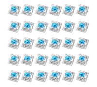 Genérico Key Switches: SMD Pin Design, Fine Copper Terminal, Mechanical Replacement Compatible with MX, Variant Black, Brown Y, Soft Press Update | Modification