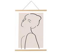 Generico Kids Artwork Display Frame - Magnetic Hanging Frame Set - Stretched Canvas Oil Paintings on Canvas Floating Frame for Artwork