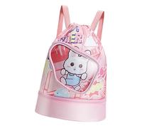 Genérico Kids Beach Backpack | Separation Wet Dry Swim Bag | Pool Pack with Adjustable Shoulder Straps, Lightweight for Outdoor Camping, Hiking