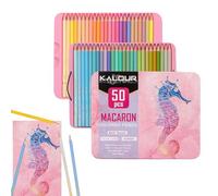 Generico Kids Colored Pencils Game - 50 Soft Core Colored Pencils | Prefixed by and Vibrant Art Supplies for School, Art Class and Garabati