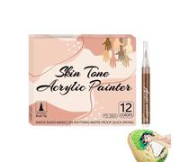 Generico Kids Paint Pens - Artistic Paint Based Portable Colouring Tools Versatile Writing Kit for Decorations, Visual Design Solution Vibrant Colours | For a