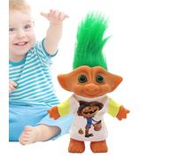 Generico Kids Troll Toys - Adorable Christmas Figures - Collectible Party Decoration, Cute Display Figures, Retro Ornament for Bookcases and