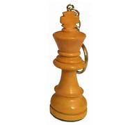 Genérico King Chess Keyring (White) - Chess Keychain - Board Games - 1 Player - Age 12+