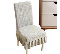 Genérico Kitchen Chair Covers - Removable and Reinforced Soft Washable Protector, Dining Room Protectors - for Kitchen, Home, Restaurant, Wedding, Christmas, Valentine's Day, Easter, Banquet