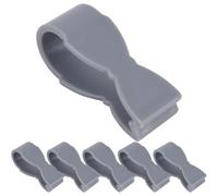 Genérico Kitchen Towel Clips for Oven Handle, Kitchen Towel Holder Clip | 6 Pack Fixing Clips for, Functional, and Grey, Non-Slip, No More on the Floor, C