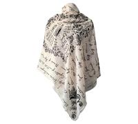 Generico Ladies Prayer Shawls - Soft Written Shawl Meditation | Spiritual Wrap, Lightweight Reflective Scarf for Women, Ladies, Mothers, Travellers, Professionals,