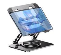 Genérico Laptop Stand - Stand with Heat Dissipation and 360° Rotating Base - Adjustable for Tablet - for Students and Adults at Home Office College Work Games
