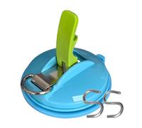 Genérico Large Capacity Suction Cups, Heavy Duty Vacuum Suction Cups, Strong Adhesion Hooks No Drilling for Bathroom Kitchen Travel Camping