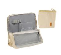 Generico Large Case A - Case for School | Multi-Compartment Waterproof Scope Cosmetic Bag for Home Travel for Art School, beige, Please refer to the description, Please refer to description
