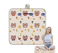Generico Large Picnic Blanket - Compact Sleek Outdoor Mat Waterproof E, Lightweight, Washable Plaid 150 x 200 cm Pattern, Animals for Travel, Holidays | Multipurpose Outdoor Indoor Utility