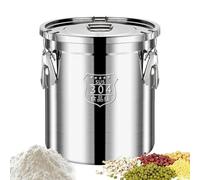 Generico Large Rice Storage Container Airtight Bean Bucket Large Capacity Oil Rice Container for Flour, Cereal, Bread, Home Pantry, Bars and Restaurants