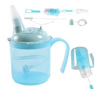 Generico Leak-proof Cup for Elderly with Spout, Dysphagia Cup for Soups and Porridge - Bottle with Lightweight Non-Drip Straw for Daily Use Women Adults Older Hospital