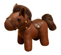 Generico Leather Horse Charm for Bag - Bag Charm | Soft Toy for Spring Party, for Children, Students, Collectors and Animal Lovers, Ideal for Parties Birthday School