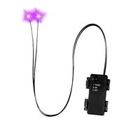 Generico LED Glow Eyes - Eyes with Timer for Skulls, Pumpkins, Skeletons & Tombstones | Red LED Bulbs for Halloween Indoor & Outdoor Decorations