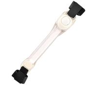 Genérico LED Light Bracelet | Flashing Light Bracelets | LED Reflective Armband That Wristbands Glow in Dark Warning Lights for Night Running, 2nd Generation Silicone Armband-Red, See description, See