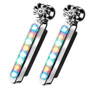 Generico LED Power Lights - 2 Pieces Car Energy Vegetable Running Lights | for Vehicles for Travelling for Bicycles for Travelling Camping Outdoor