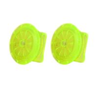 Genérico LED Sicherheits-Schuhlichter - Laufbeleuchtung 2 Stück PC Material | Wasserdicht Superhell Wetterfest Clip Licht Für Gehen Wandern Joggen Nacht Outdoor Sport Rot Blau Grün Sicherheit