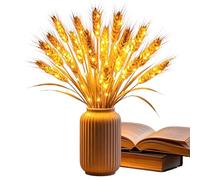 Generico LED Table Lamp Rustic Style Gold | Rustic Farmhouse Style Accent Light For Living Room Dining Room Home Shelf Cafeteria And Bar
