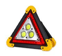 Generico LED Triangle - Folding Safety Warning Light, Triangle Reflector, Quick Charge Design | Ensures Visibility for Outdoor Automotive Vehicles, Signage