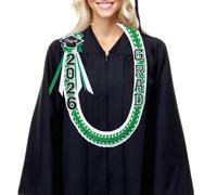 Generico Lei for Graduation, Woven Polyester Fabric | Lei Necklace for the Class of 2026 - For Teenage Girls, High Schools, Bachelor's, Universities, Parties, Photography and Ceremony