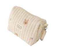 Genérico Lightweight Diaper Bag - Cotton Storage Bag, Organizer | Compact Box with Zip 25 x 17 x 10 cm with Straps, Stroller Trolley for Bottles, Wipes, C, B, Consulte la descripción