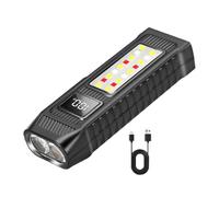 Genérico Linterlinte Super Bright Rechargeable Torch | Waterproof Pocket Sized Torch with Magnetic Base | Light Source Portable Emergency Clip Light for Outdoor and Work Use