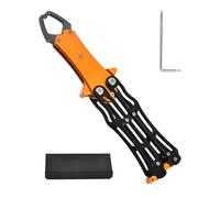Genérico Lip Gripper for Sports, Grip Tool for the Rod with Rod, Foldable Fish Gripper - for Use in Salt and Fresh Water, Ice, Catfish, Surf, Boat and Outdoor