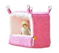 Genérico Lit pour Oiseaux pour Cage | Hamac Chauffant 5 Températures, pour Oiseaux d'Hiver Plush Épaisse,pour Conure Inséparables Hamster Cacatoès Pinson Balcon Jardin Intérieur Extérieur