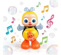 Genérico Little Musical Bees Toy, Animated Bees with Oscillating Movement, Interactive Cartoon with Lights and Bees Musical, Educational Sensory Toy for Children and Babies (1PC)