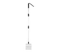 Generico Long Handle Cat Litter Tray - Adjustable Shovel for Heavy Duty Sieving with Fine Mesh | Efficient Cleaning Tool for Cat Litter Boxes, Large Lumps