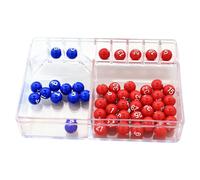 Genérico Lottery Machine - Portable Picker | Drawing Device for Game Selection Toys, Manual Bingo Dispenser with Random Shaker Cage