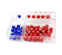 Generico Lottery Machine - Portable Selector | Number Drawing Device for Game Selection Toys, Random Random Cage Bingo Dispenser with Ball Shaker