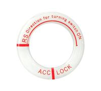Generico Luminous Ignition Key Ring Sticker - Glow In The Dark Car Key Hole Decor | Epoxy Resin, Polished Fadeless, Universal Fit Outside Diameter 3.2 cm Inside Diameter 2.2 cm