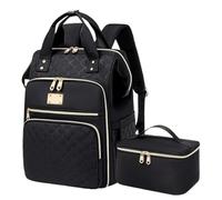 Genérico Lunch Backpack For Women - Laptop Bag With Cooler Compartment | Work Laptop Storage Bag For School Camping Daily Cami