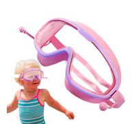Generico Lunettes De Natation Enfant 6-14 Ans | Équipement De Protection Aquatique - Vision HD Antibuée Étanche Ajustable Pour Entraînement Plongée Plage Swimming Pools 7.87 x 3.94 x 1.46 Pouces