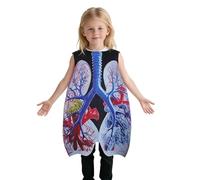 Generico Lung Costume - Cosplay Costume | 3D Respiratory Educational Costume for Children and Adults | Medical Anatomy Educational Material for Halloween, Science Classrooms,