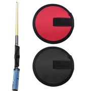 Genérico Lure Wrap, Lure Cover | 2 Hook Cases,Bait Gloves for R Rod, Jig, Rig for Freshwater and Saltwater, Rojo+ (red/black), Consulte la descripción, See description