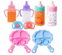 Generico Magic Doll Milk Bottles - Concealed Liquid Feeding Set | Pretend Playing with Vanishing Juice | Kindergarten, Kindergarten, Boys and Girls, King