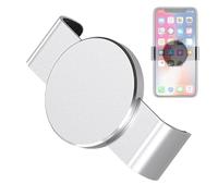 Generico Magnetic Car Mount Clamp - Strong Metal Clip Attachment, Secure Cell Holder | Sturdy Magnetic Accessory with Anti-Slip Grip, C Installation