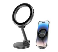 Genérico Magnetic Car Phone Holder | 360 Degree Rotating Magnet Holder - for Vehicle Navigation | for Daily Use in Travel and Travel with Car and Truck