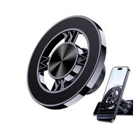 Genérico Magnetic Dashboard Phone Mount: Adjustable Car Mount with Strong Magnet, 360 Degree Rotatable Air Vent,Car Travel, Hands-on Driving